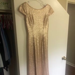 Champagne Event Dress